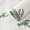Mint Lobster Luxe Stretch Zipper Footed Romper - Footie Pajamas - 5
