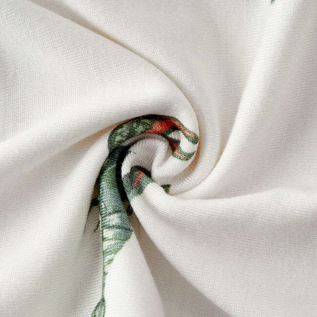 Mint Lobster Luxe Stretch Zipper Footed Romper - Footie Pajamas - 7