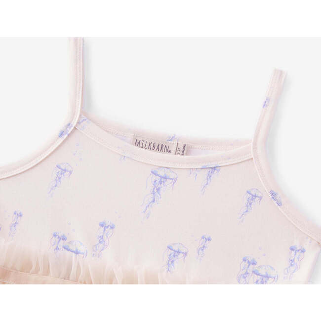 Sunset Jellyfish Cotton Stretch Ballet Dress