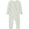 Sailboat Melody Organic Cotton Zipper Pajama - Pajamas - 1 - thumbnail