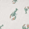 Mint Lobster Bamboo Swaddle - Swaddles - 4