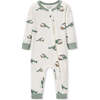 Mint Lobster Luxe Stretch Zipper Pajama - Pajamas - 1 - thumbnail