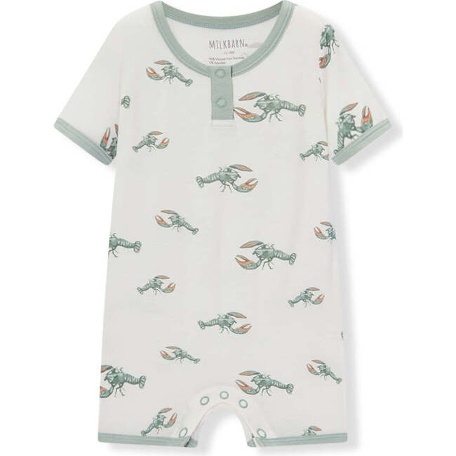 Mint Lobster Luxe Stretch Shortall