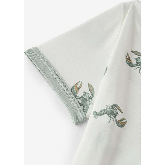 Mint Lobster Luxe Stretch Shortall - Rompers - 5