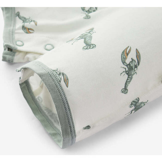 Mint Lobster Luxe Stretch Shortall - Rompers - 6