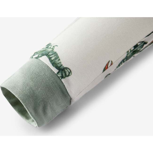 Mint Lobster Luxe Stretch Zipper Pajama - Pajamas - 5