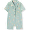 Swimming Koi Collared Shortall - Rompers - 1 - thumbnail