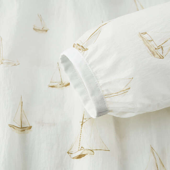 Sailboat Melody Hooded Sun Shield Windbreaker Jacket - Jackets - 8