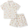 Starfish Dreams Button-Up Two Piece Set - Mixed Apparel Set - 1 - thumbnail