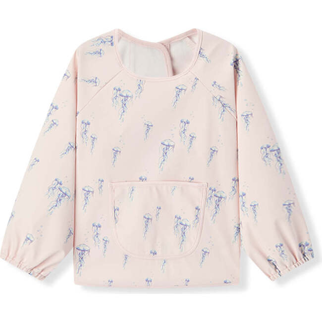 Sunset Jellyfish Long Sleeve Pocket Bib