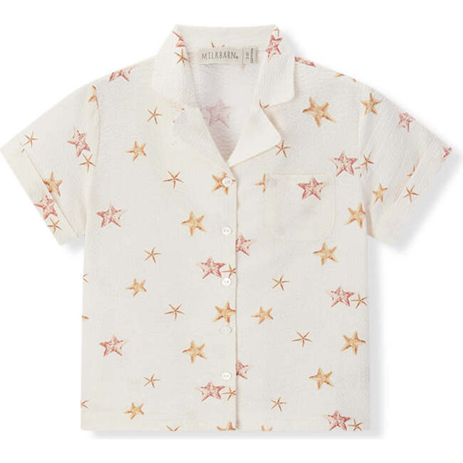 Starfish Dreams Button-Up Two Piece Set