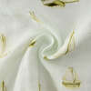 Sailboat Melody Organic Cotton Two-Piece Burp Cloth Set - Burp Cloths - 2