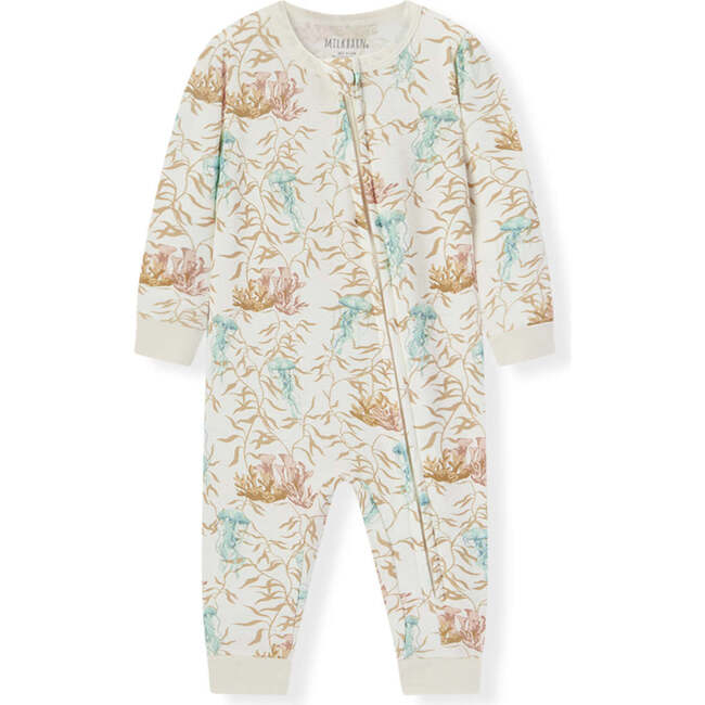 Under the Sea Organic Cotton Zipper Pajama