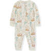 Under the Sea Organic Cotton Zipper Pajama - Pajamas - 1 - thumbnail