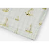 Sailboat Melody Organic Cotton Two-Piece Burp Cloth Set - Burp Cloths - 4