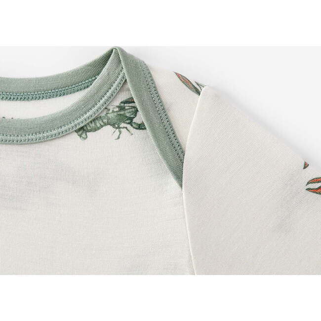 Mint Lobster Luxe Stretch Newborn Gown & Hat Set - Nightgowns - 7