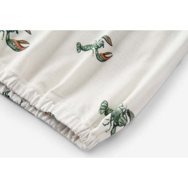 Mint Lobster Luxe Stretch Newborn Gown & Hat Set - Nightgowns - 10