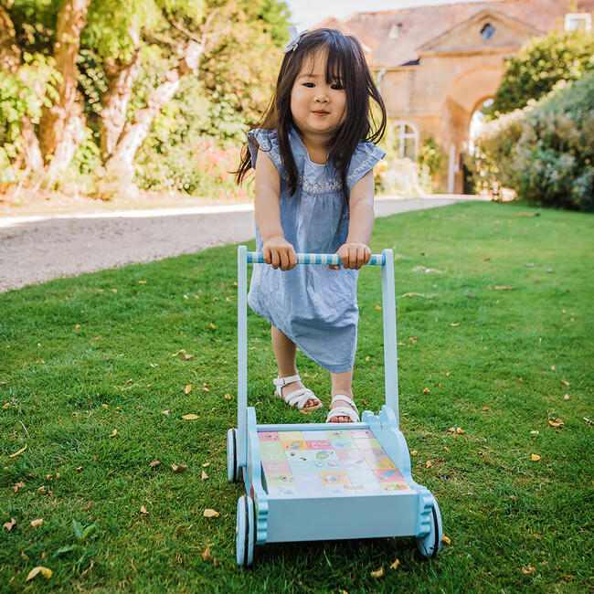 Peter Rabbit: Block Trolley - Wooden Push & Pull Toy