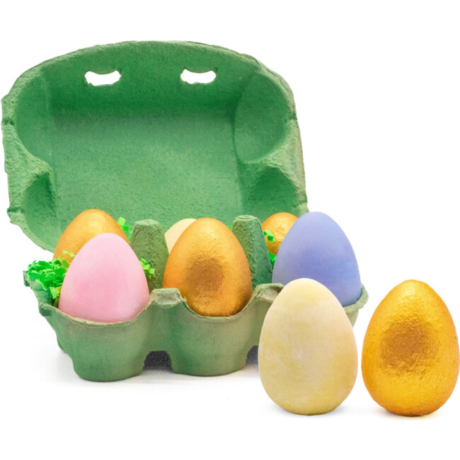 Bunny's 6 Eggs Handmade Chalk - Bubbles/Chalk - 3