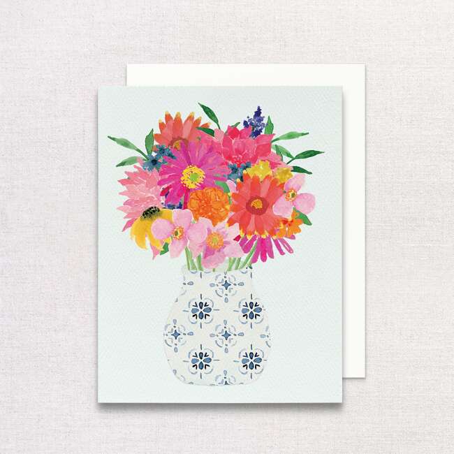 Floral Bouquet Greeting Card, Set of 6