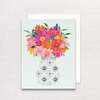 Floral Bouquet Greeting Card, Set of 6 - Greeting Cards - 2