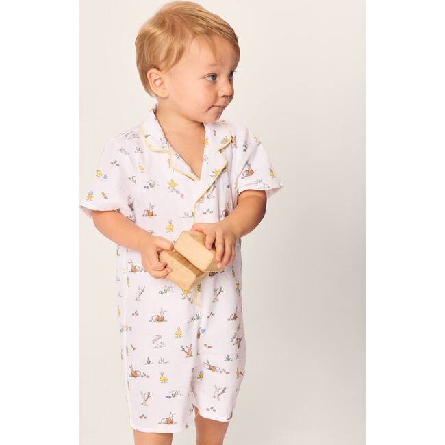Baby's Twill Romper, Easter Frolic