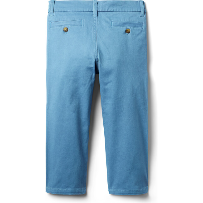The Sateen Trouser, Blue - Pants - 3
