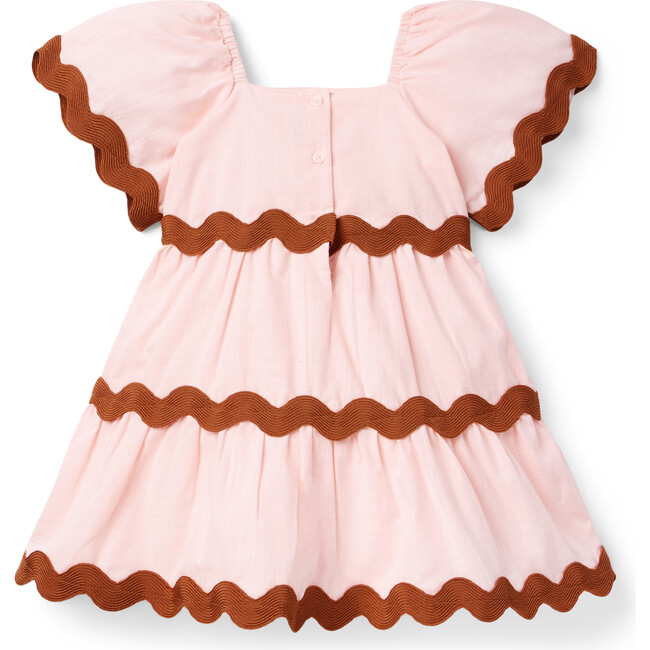 The Ric Rac Dress, Pink - Dresses - 3