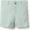Gingham Poplin Short, Green - Shorts - 1 - thumbnail