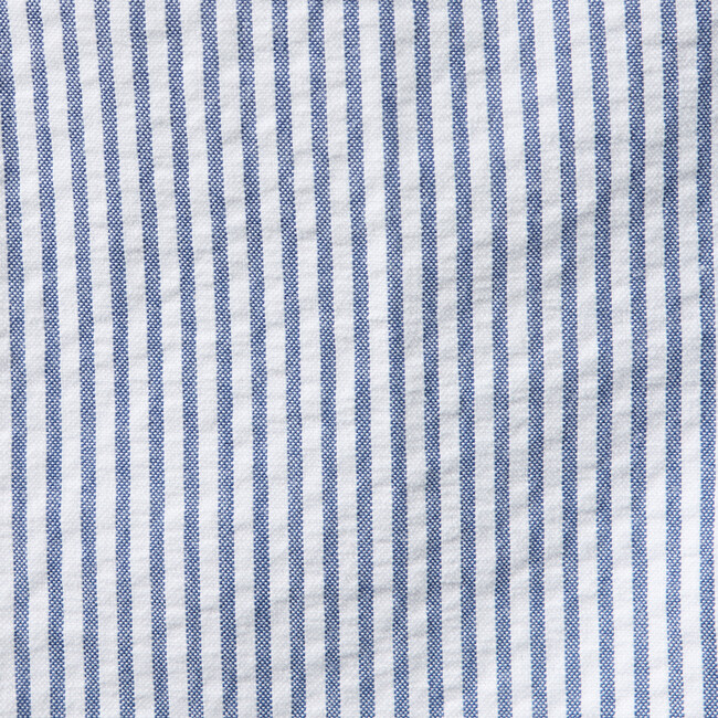 Striped Seersucker Pant, Blue