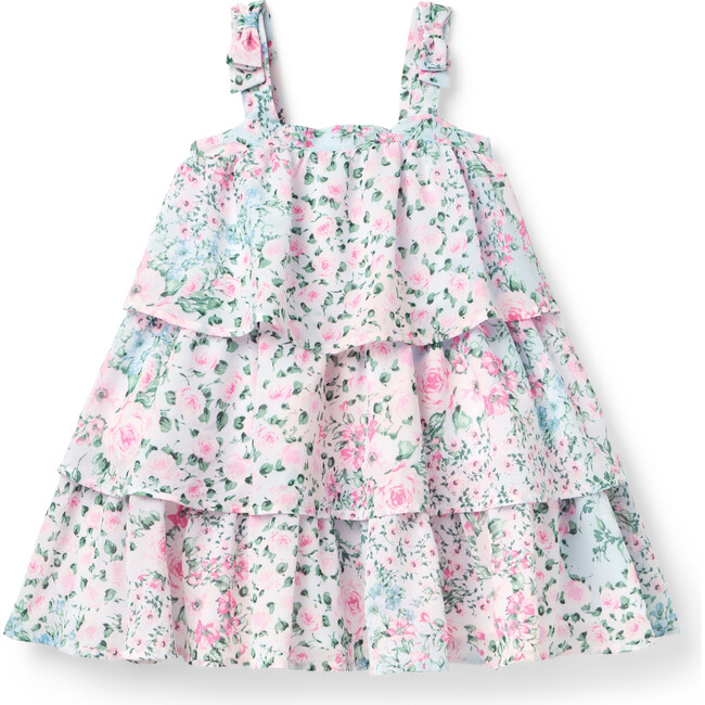 The Floral Frills Dress, Multi