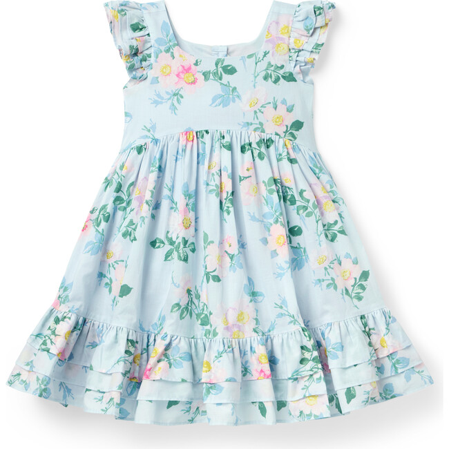The Flowerful Dress, Blue