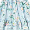 The Flowerful Dress, Blue - Dresses - 2