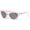 Cat Eye Sunglasses, Pink - Sunglasses - 2
