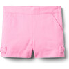 Bow Hem Short, Pink - Shorts - 1 - thumbnail