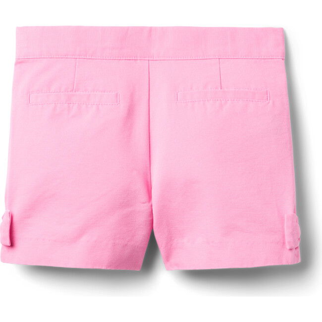 Bow Hem Short, Pink - Shorts - 3