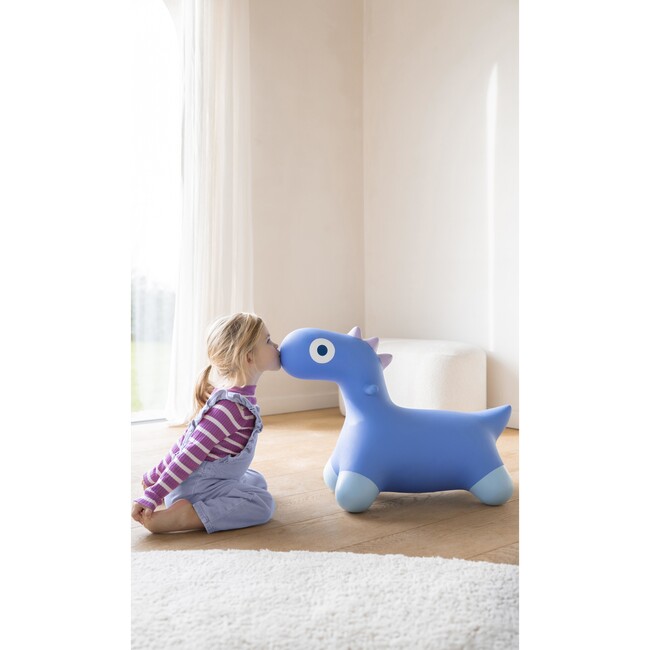 Quut Hoppi Dino Cosmic Blue - Ride-Ons - 3