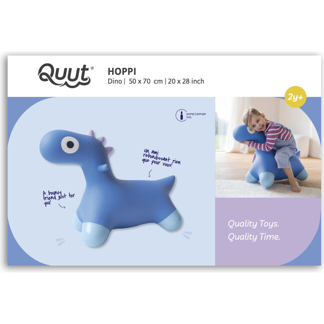 Quut Hoppi Dino Cosmic Blue - Ride-Ons - 5