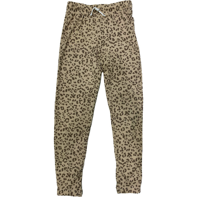 Brown Cheetah Joggers
