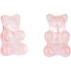 Yummy Bear Earring, Pink - Earrings - 2 - thumbnail