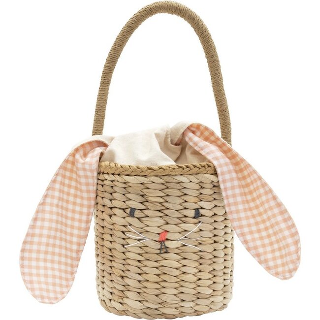 Bunny Woven Straw Bag