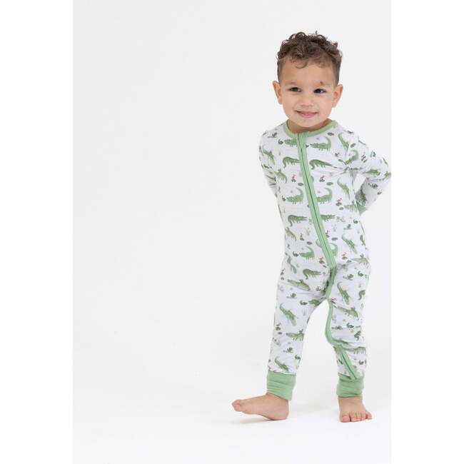 Crayon Alligators, Convertible Romper