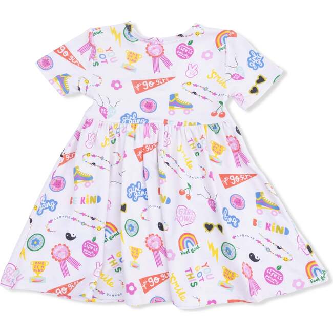 Girl Power, Twirly Dress with Cartwheel Short - Dresses - 3