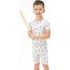 Home Run Baseball, Loungewear Short Set - Mixed Apparel Set - 1 - thumbnail