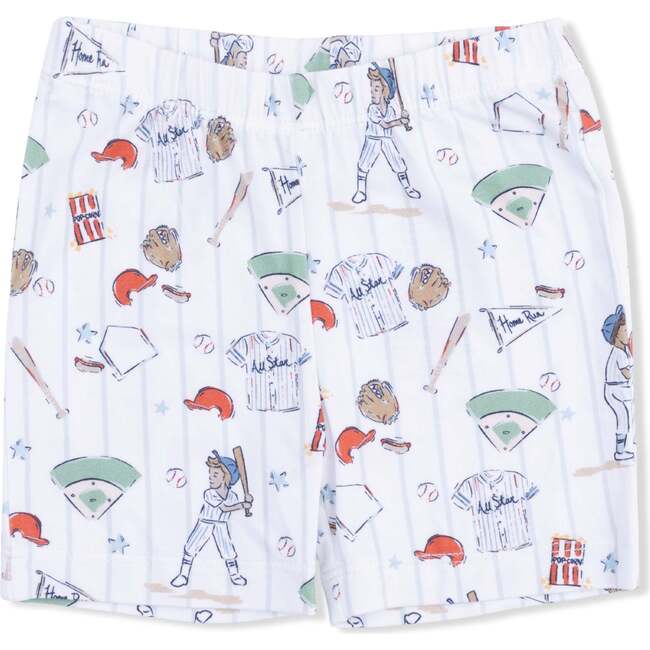 Home Run Baseball, Loungewear Short Set - Mixed Apparel Set - 3