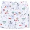 Home Run Baseball, Loungewear Short Set - Mixed Apparel Set - 3