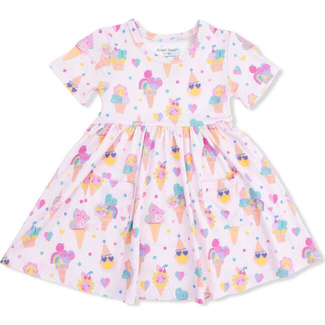 Ice Cream Fun Crew, Twirly Dress with Cartwheel Short