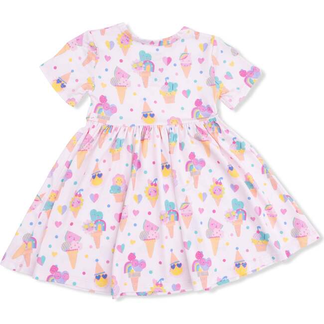 Ice Cream Fun Crew, Twirly Dress with Cartwheel Short - Dresses - 3