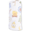Camping Blue, Swaddle Blanket - Swaddles - 2