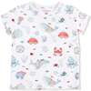Sailor Sea Creatures, Crew Neck Tee with Casual Short - Mixed Apparel Set - 2